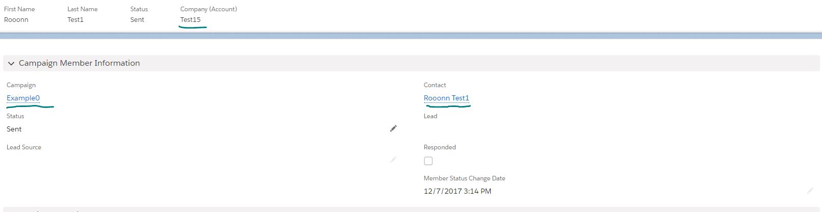 Please look at the campaign member detail page