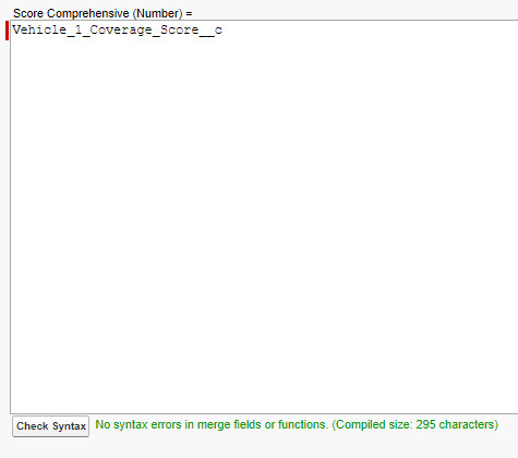 Coverage score = 295 characters