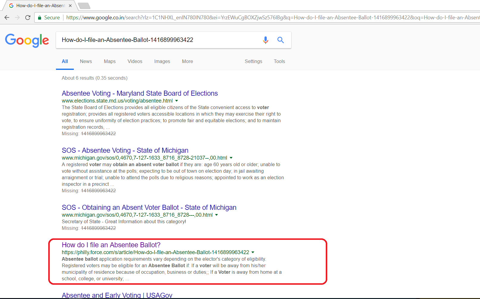 Exact name of article that is available in mxl file