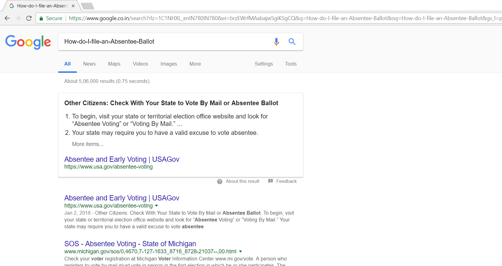 Search result when i search with the related name