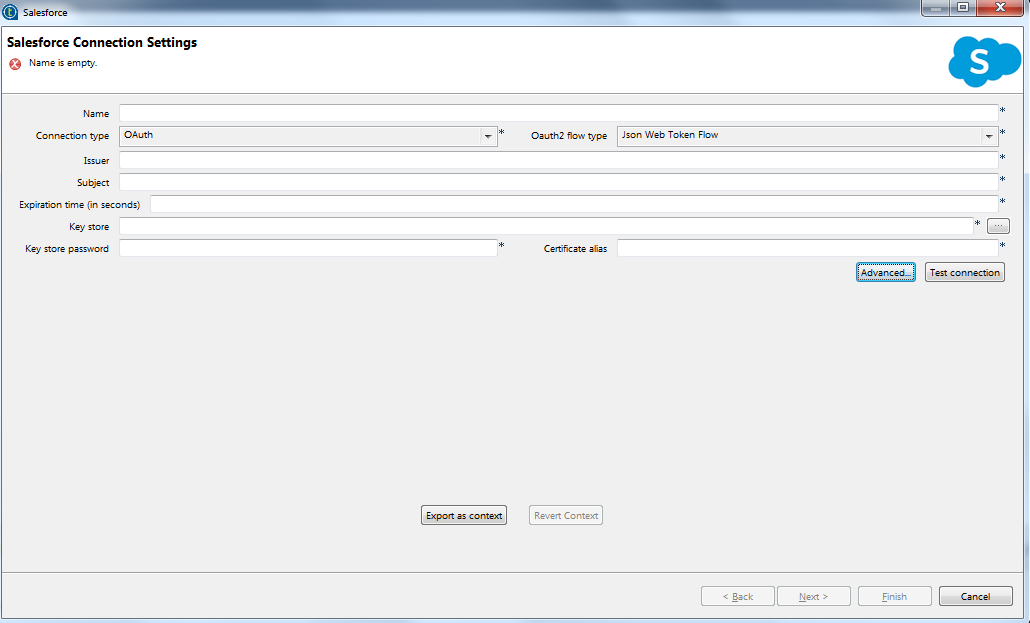 Talend Configuration