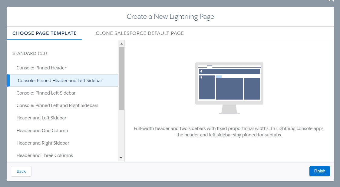 Change lightning page layout after creating a page