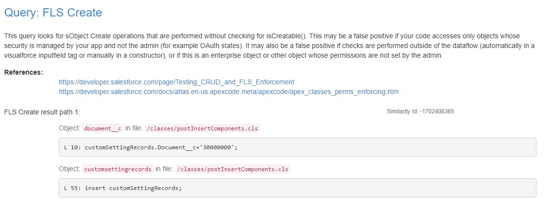 appexchange testing error