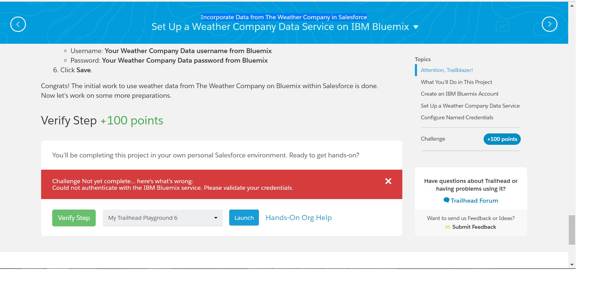 Incorporate Data from The Weather Company in Salesforce