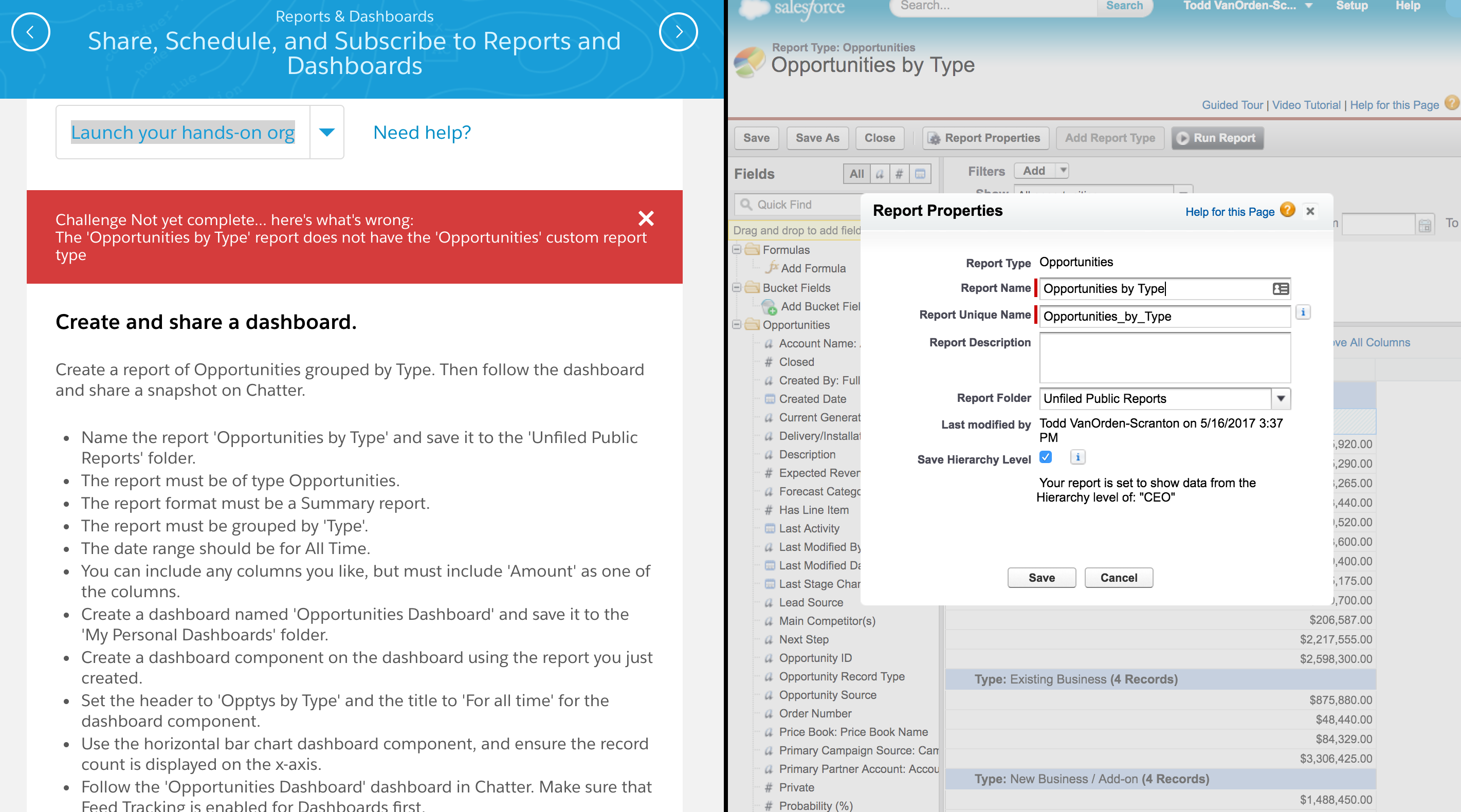 Screenshot of my problem.
