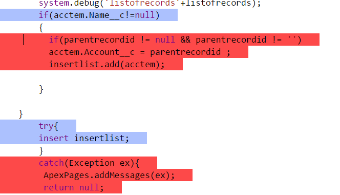 Screen shot taken from developer console.