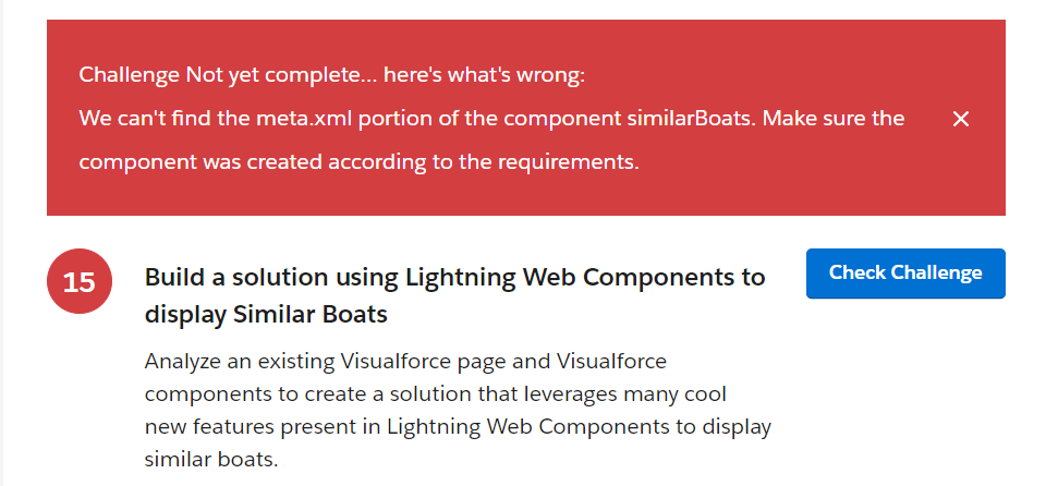 display Similar Boats #15 Error Message