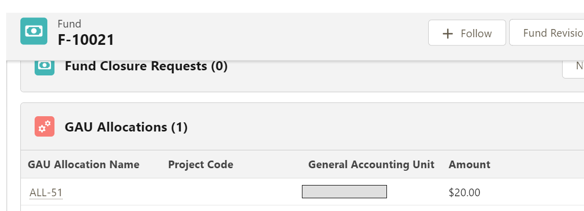 correct visualization of related list in salesforce