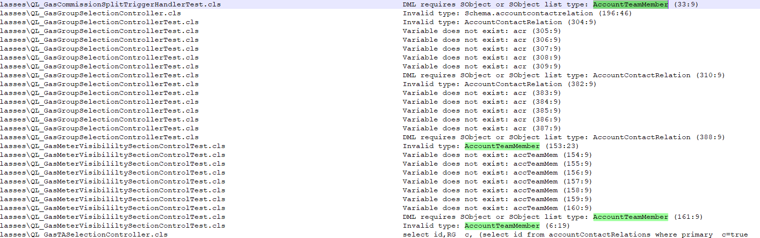 AccountTeamMember error in scratch org.