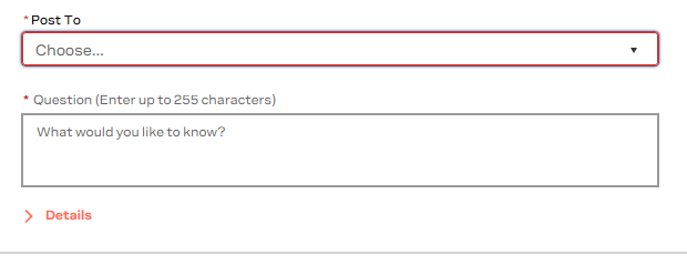 Can I restrict Post to Picklist?