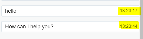 I want to display the the time stamp as 1:23 PM instead of 13:23