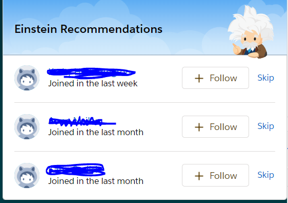 People recommendations