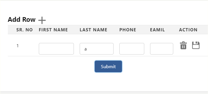 the Output look like this