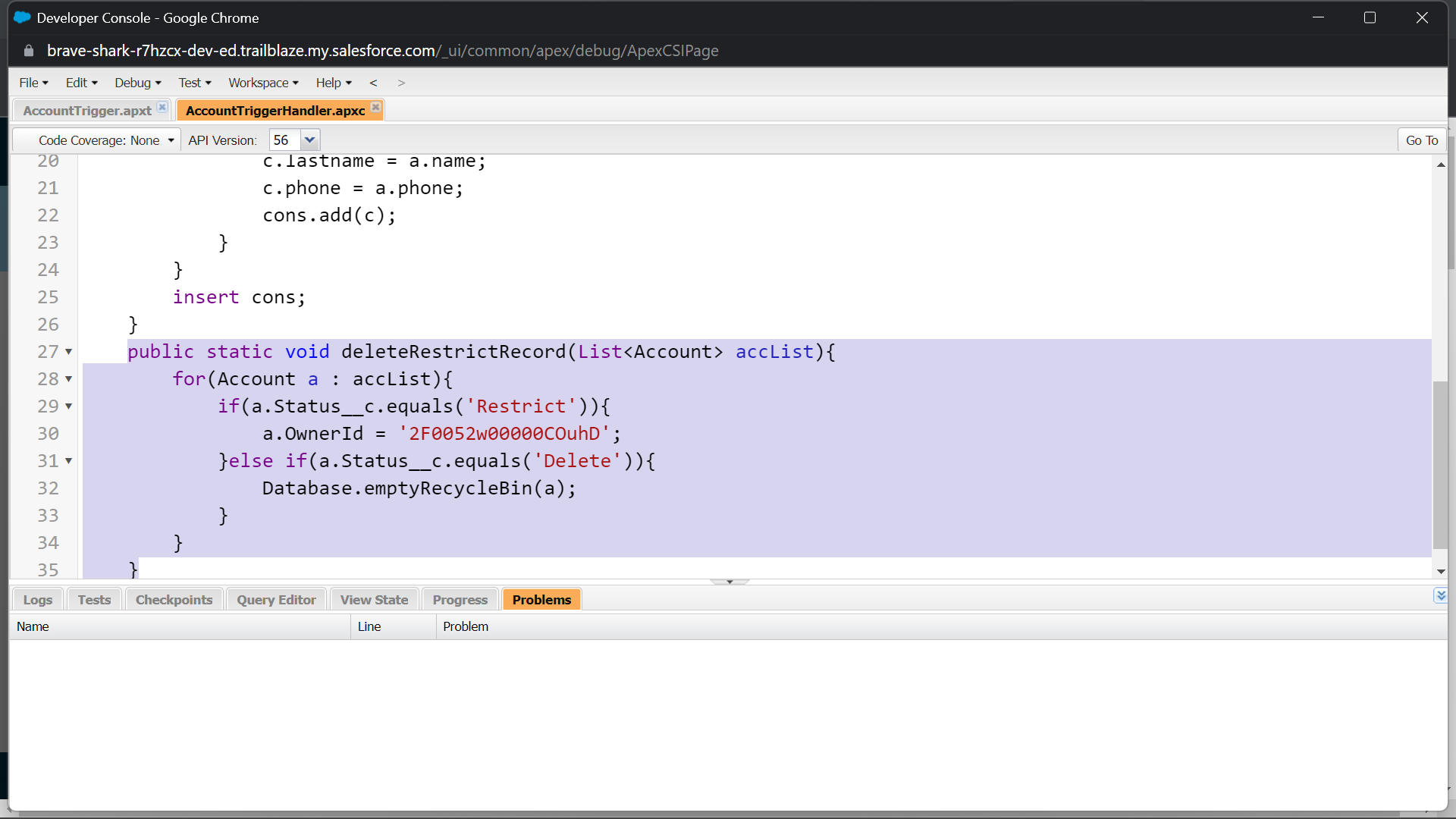 Got an error with this code