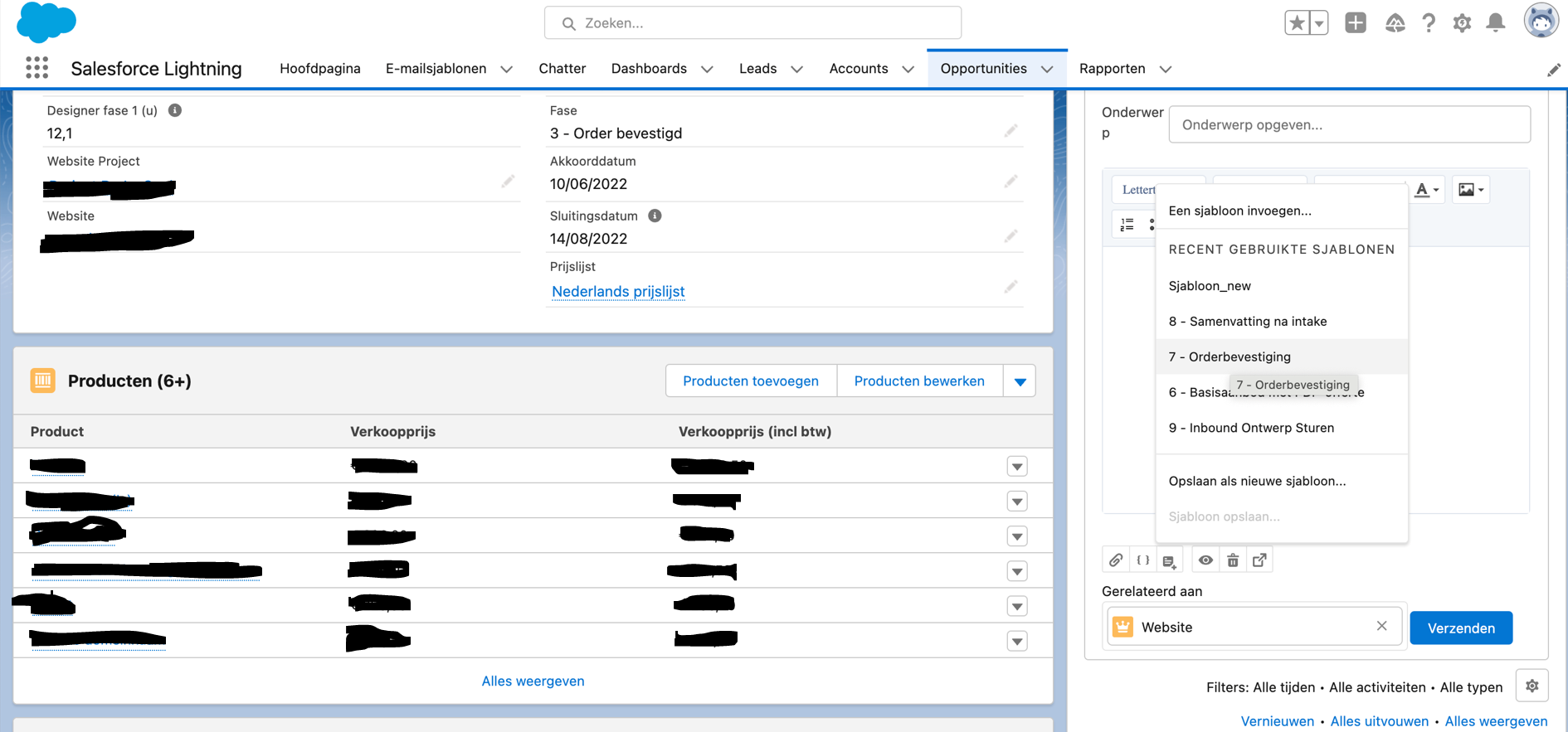 email template problem 2
