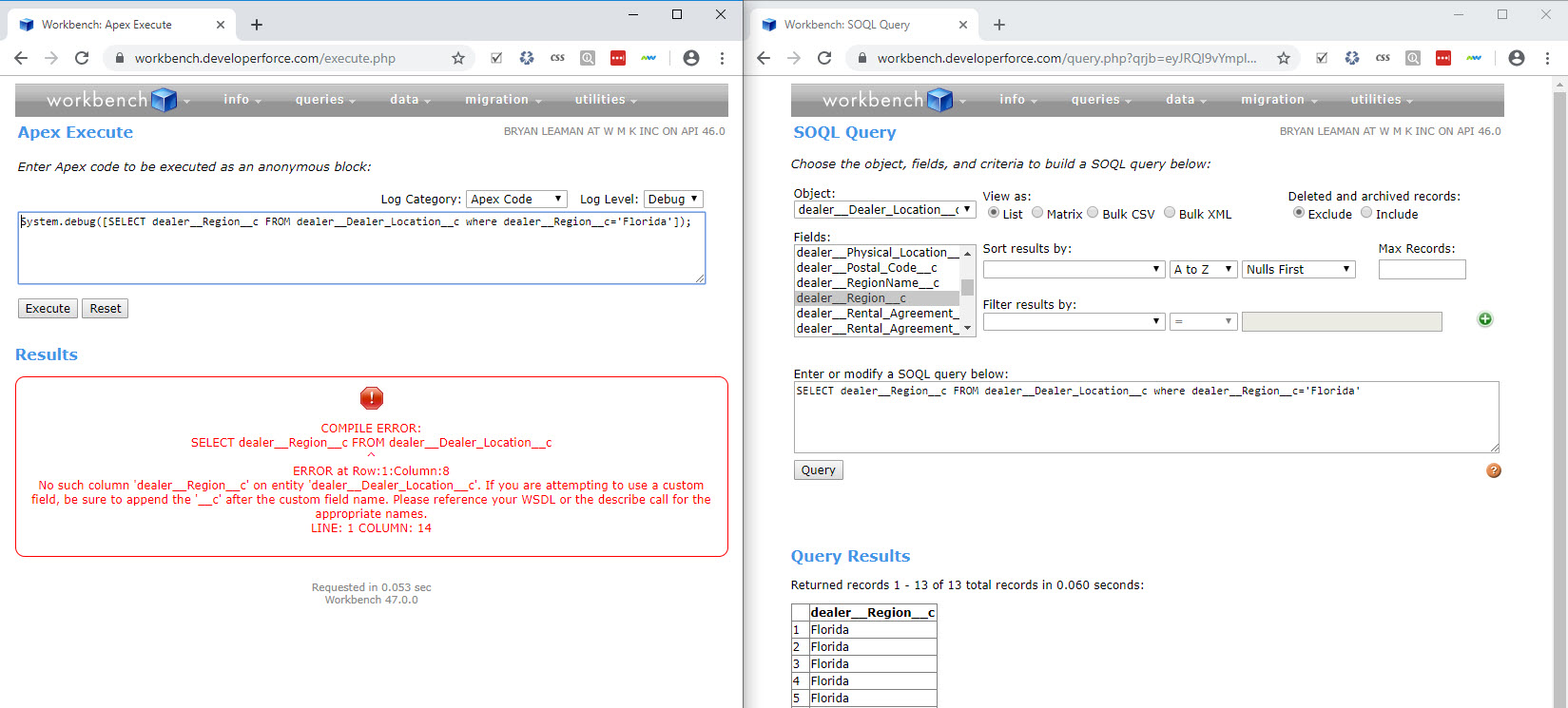 SOQL Query vs Apex soql query