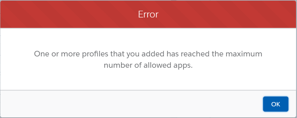 Error which I got after clicking on save button.