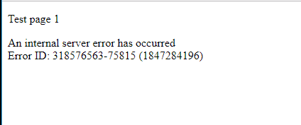 What VF Paged Looks like via Site