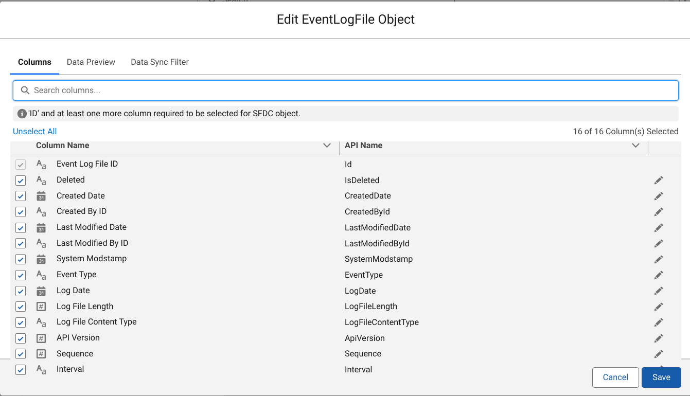 EventLogFile Object