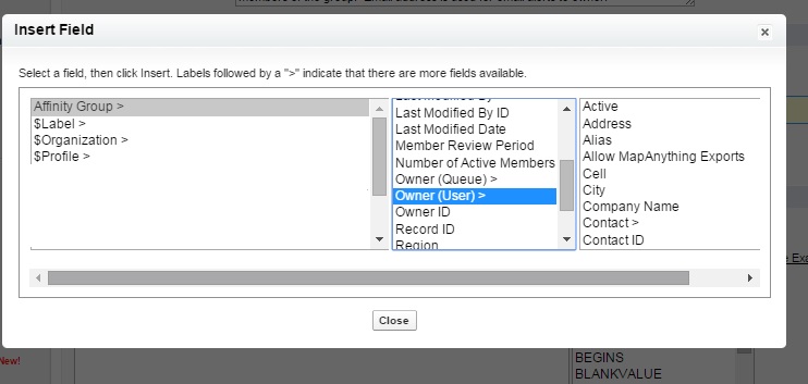 Owner fields in workflow