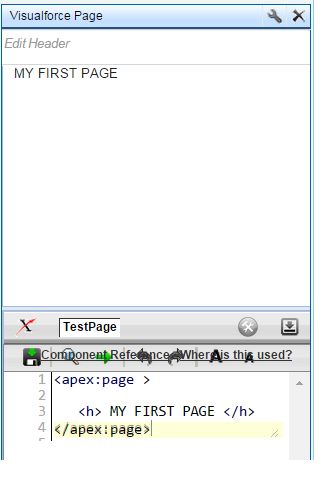 custom VF dashboard component