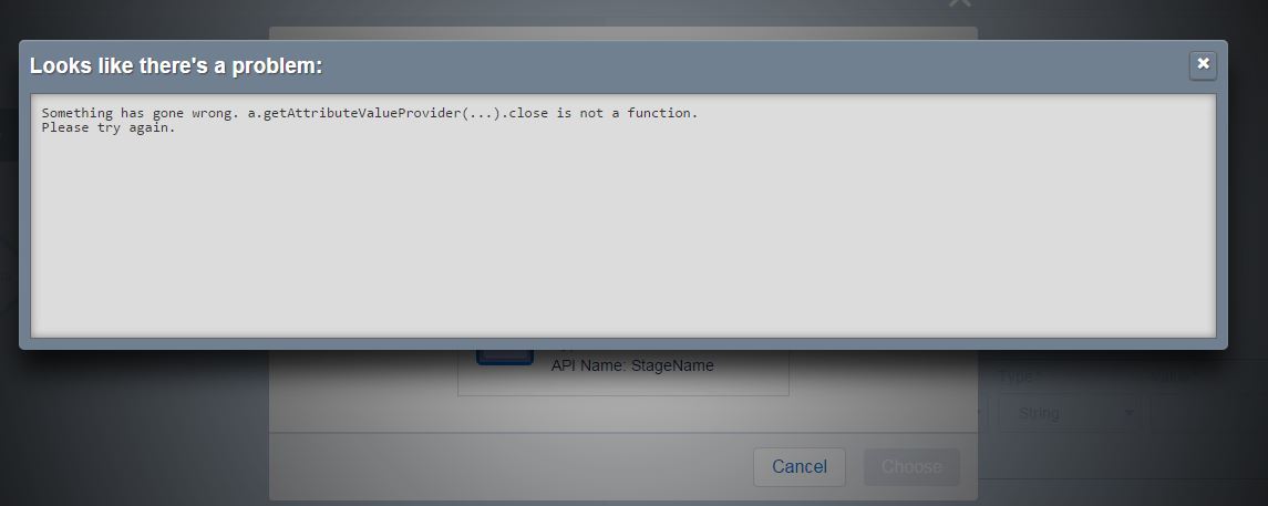 Process Builder - Add Criteria - Error