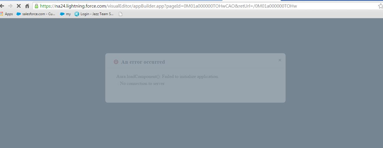 Trailhead Error