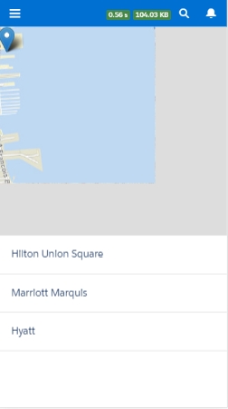 trailhead accoun-geolocation-app map error