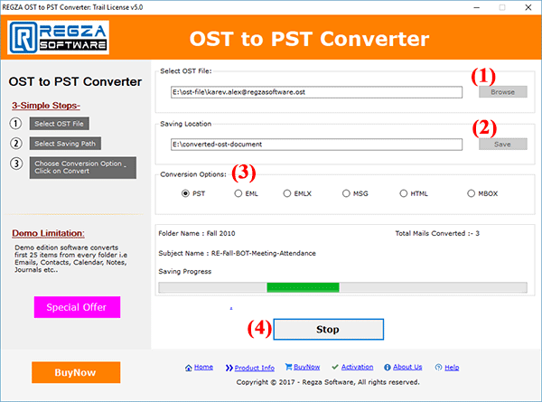 OST to PST Converter Software to Convert OST to PST
