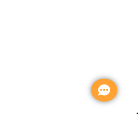 Circular orange chat button with large embedded service icon centered