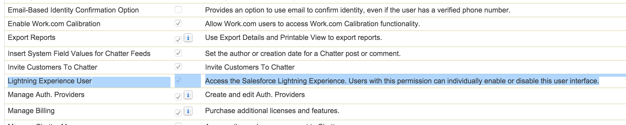 Lightning Experience User
